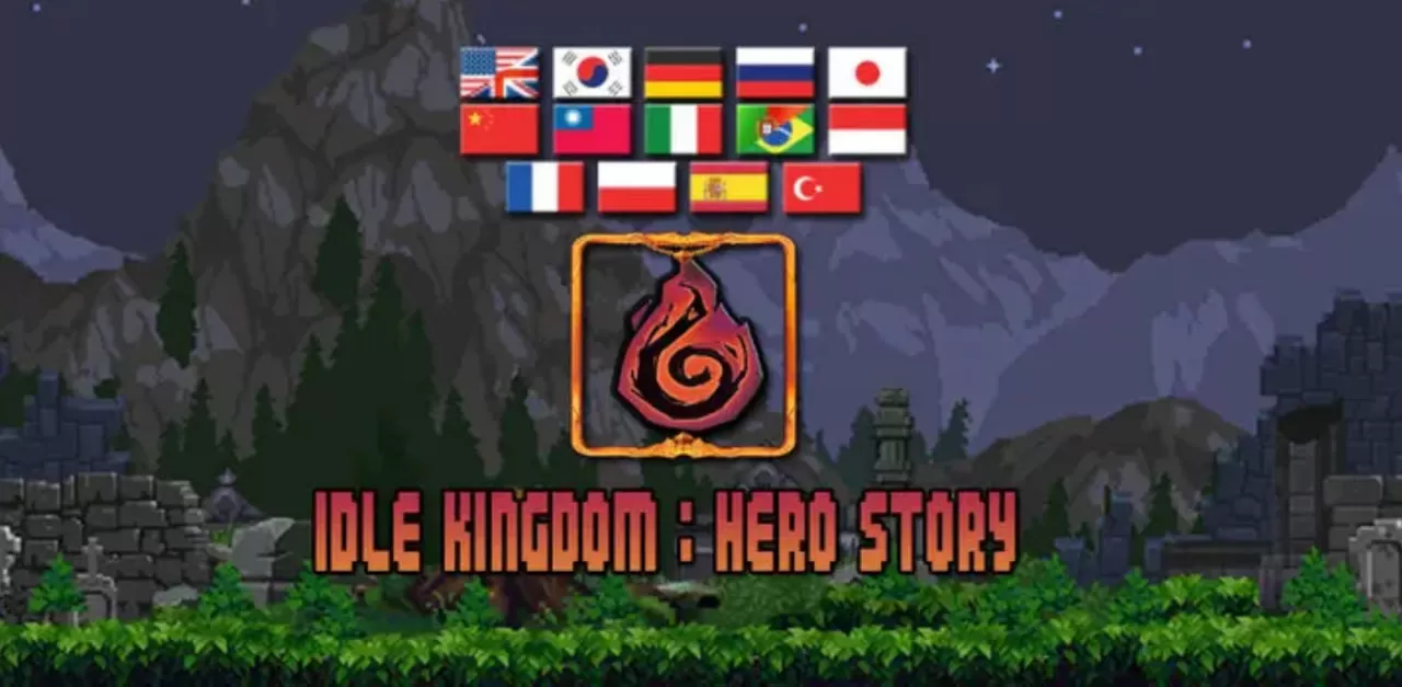 Idle Kingdom Hero Story RPG Logo
